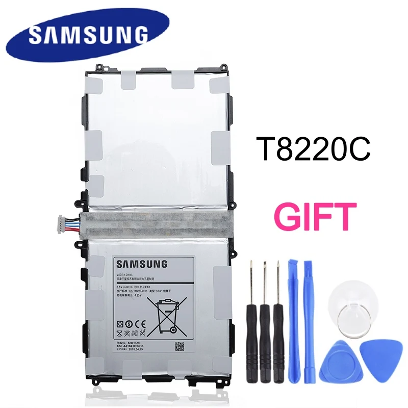 T8220C T8220E аккумулятор для samsung GALAXY Note 10,1 Tab Pro P600 P601 P605 P607 SM-T520 SM-T525 планшетные батареи 8220 мАч