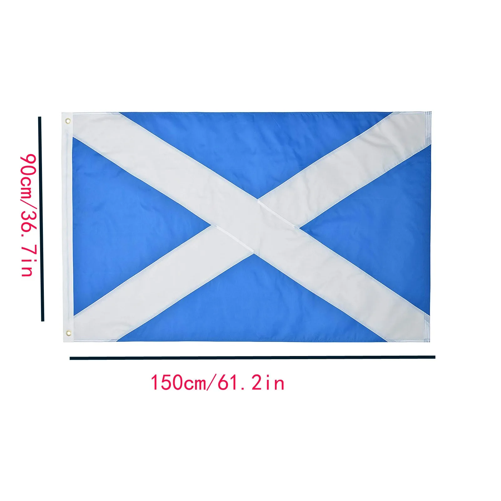 3x5 футов нейлоновый шотландский крест флаг баннер Сен-эндрей сальшир вымел