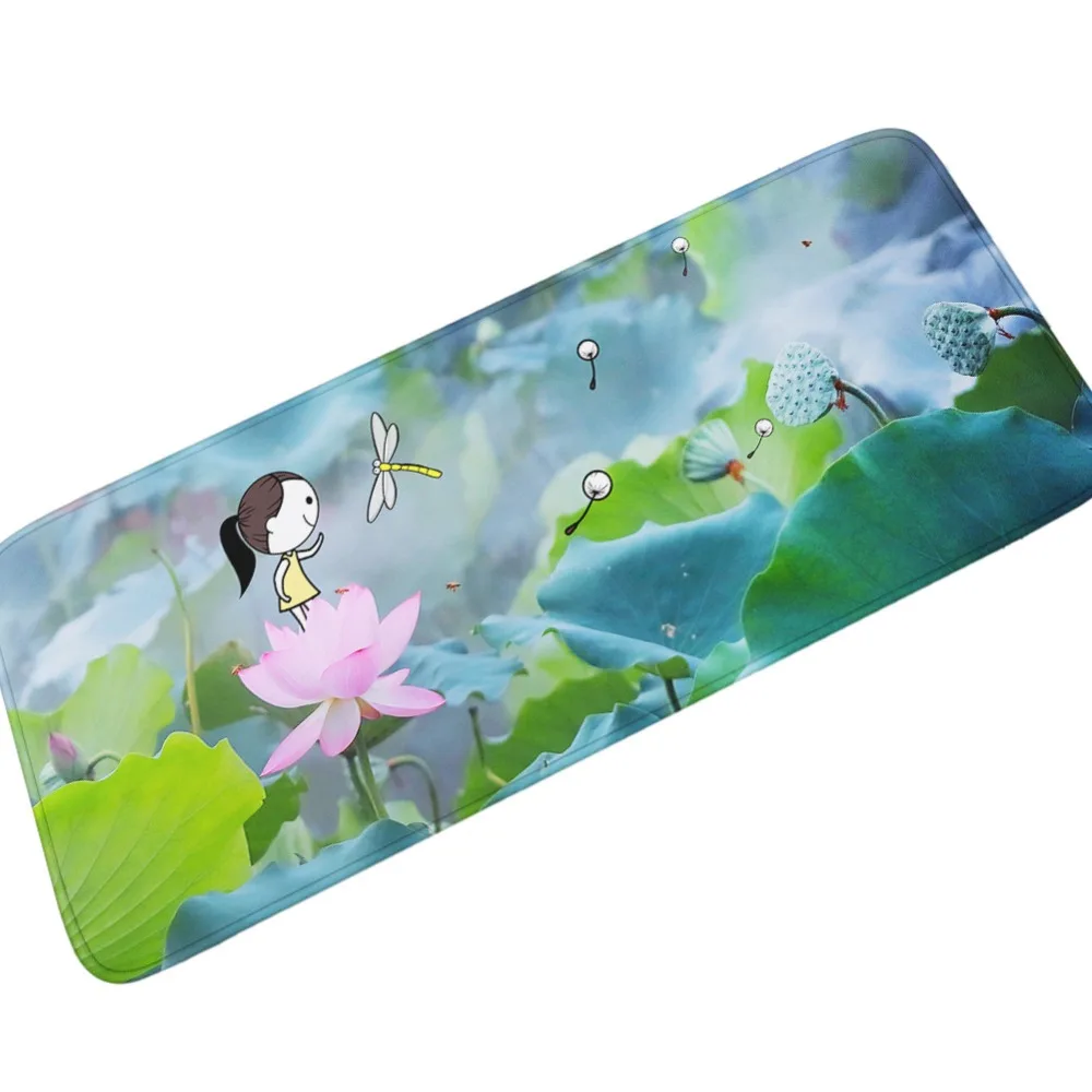 Забавный мультяшный прикроватный коврик для детской комнаты входной двери