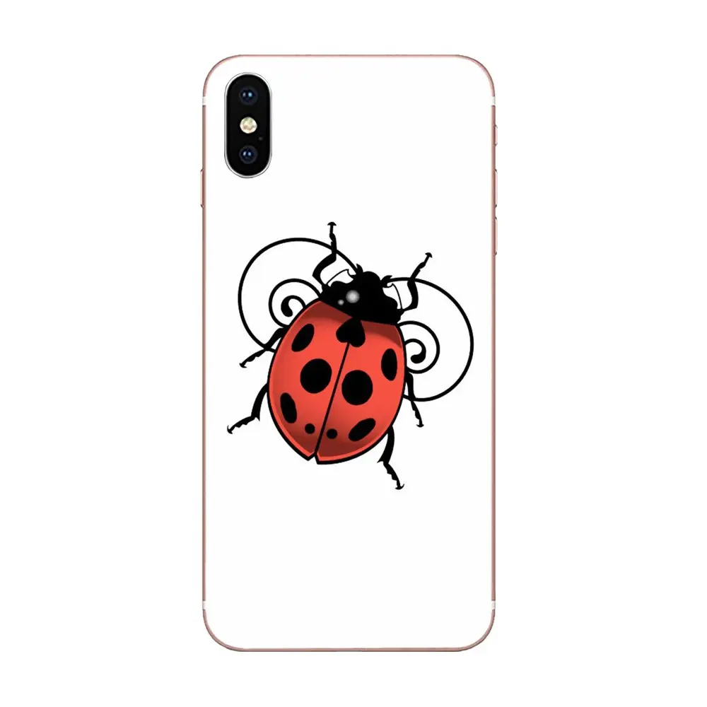 Леди Баг с Божьими коровками для Galaxy J1 J2 J3 J330 J4 J5 J6 J7 J730 J8 2015 2016 2017 2018 mini Pro