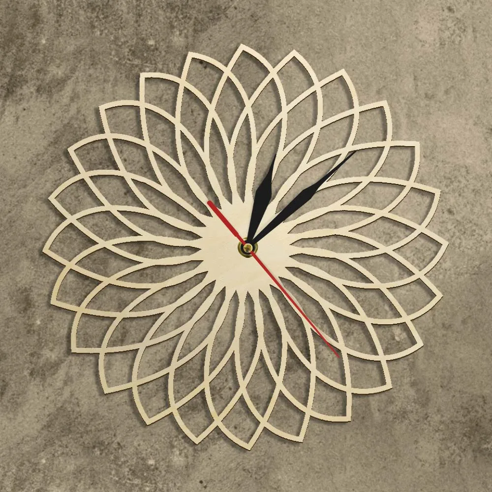 Настенные часы Современные Геометрические стильные украшения для дома с