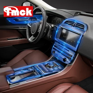 Автомобильные аксессуары для Jaguar XE X760 XF X260 F-Pace f pace X761 центральная консоль передача Центральная навигация полный комплект ТПУ Защитная пленка