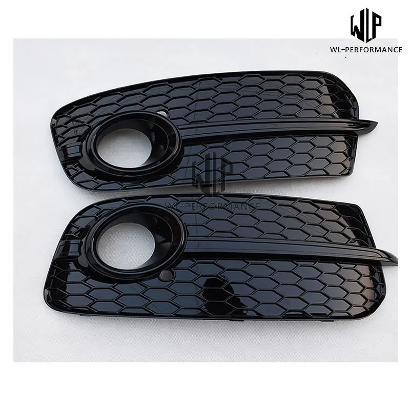 Решетка для противотуманной фары Q5 Rsq5 черный АБС-пластик Стайлинг автомобиля Audi