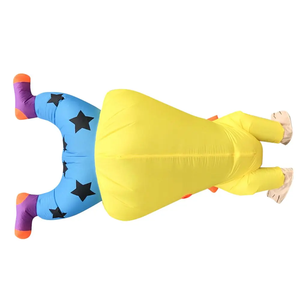 

Inflatable Costume Funny Handstand Clown Costumes for Man Woman Blow Up Suit Cosplay Party Costumes Game Clothing Disfraz