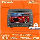 128 ГБ Carplay Android 10 плеер для HYUNDAI SONATA NF YU XIAN 2004-2010 2011 2012 2013 2014 2015 2016 + GPS Авто Аудио Радио Блок