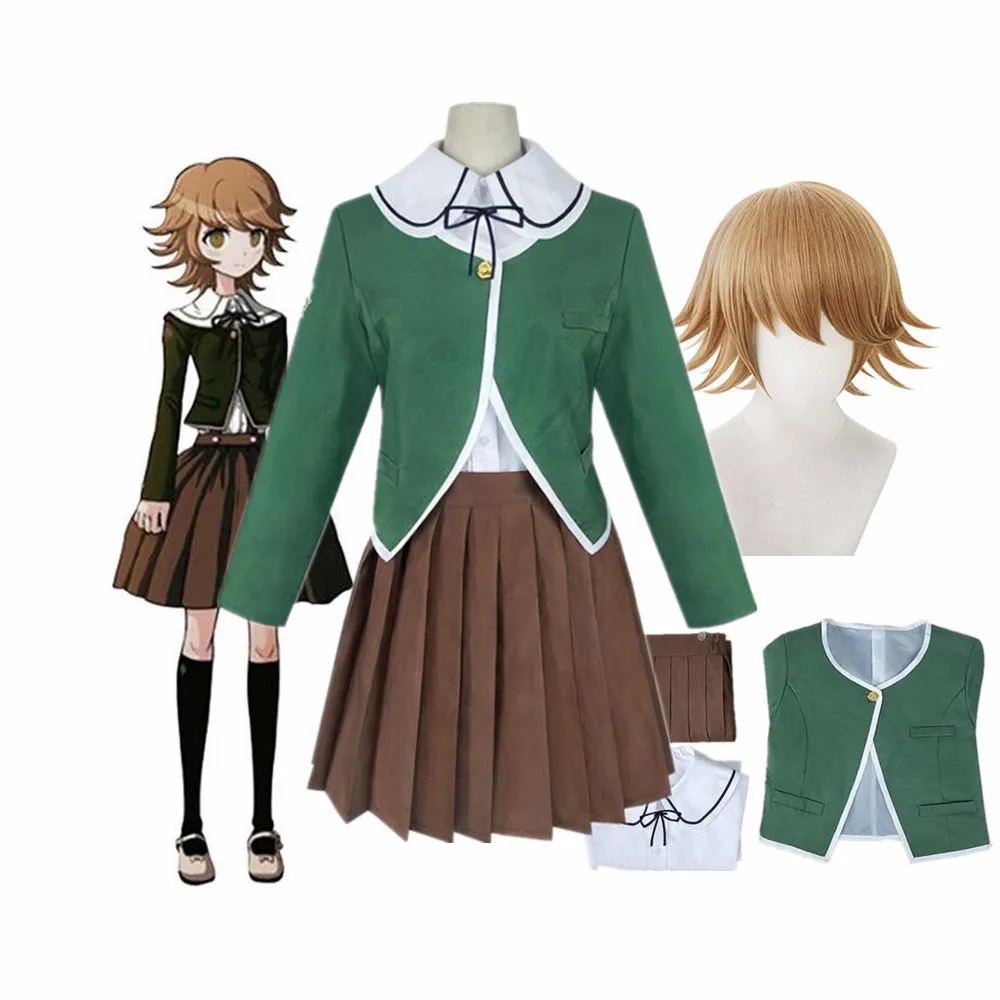 Комплект женской одежды Fujisaki из аниме данганронпа чихиро костюмы для косплея |
