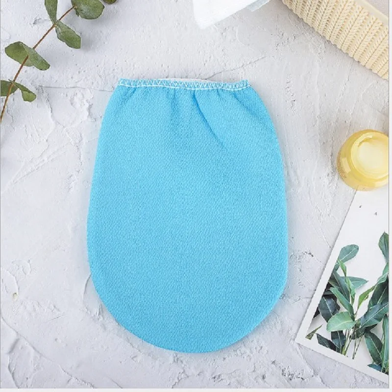 Guante exfoliante de ba&ntilde;o coreano, exfoliante corporal, manopla para masajes, exfoliante, toalla de grano-3