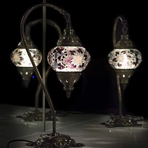 Турецкая лампа Тиффани 2021 мозаичное витражное стекло бохо Марокканский Фонарь