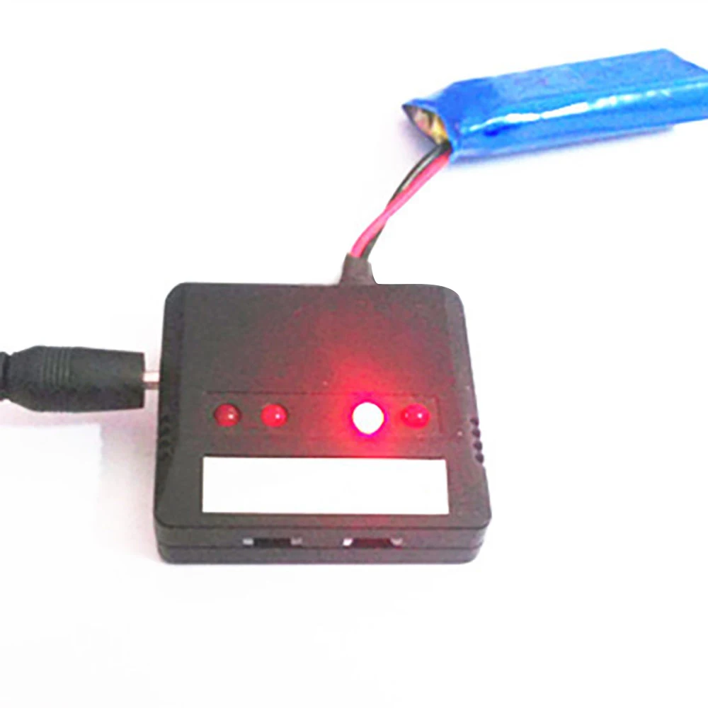 RC игрушки аксессуары 4 в 1 Зарядное устройство Дрон 3 7 V Lipo Батарея Вертолет