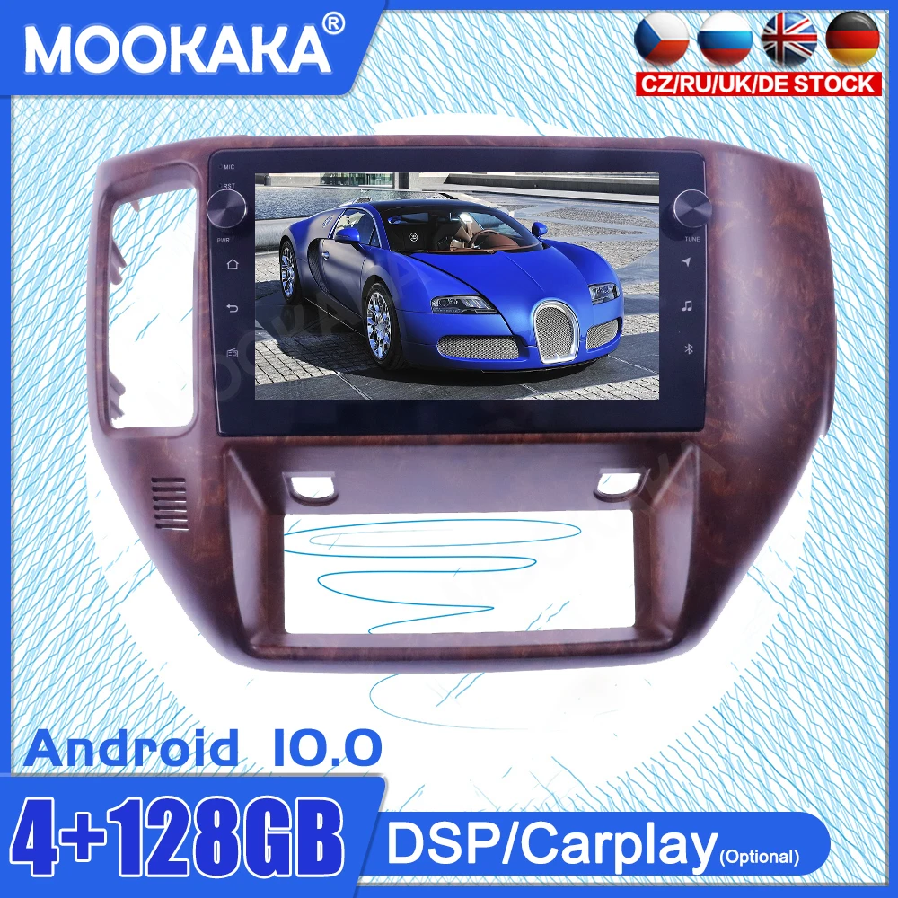 

Android10 6+128 For Nissan Patrol Y61 Mahogany Car Multimedia Radio Player Touch Screen Stereo GPS Navigation System DSP Carplay