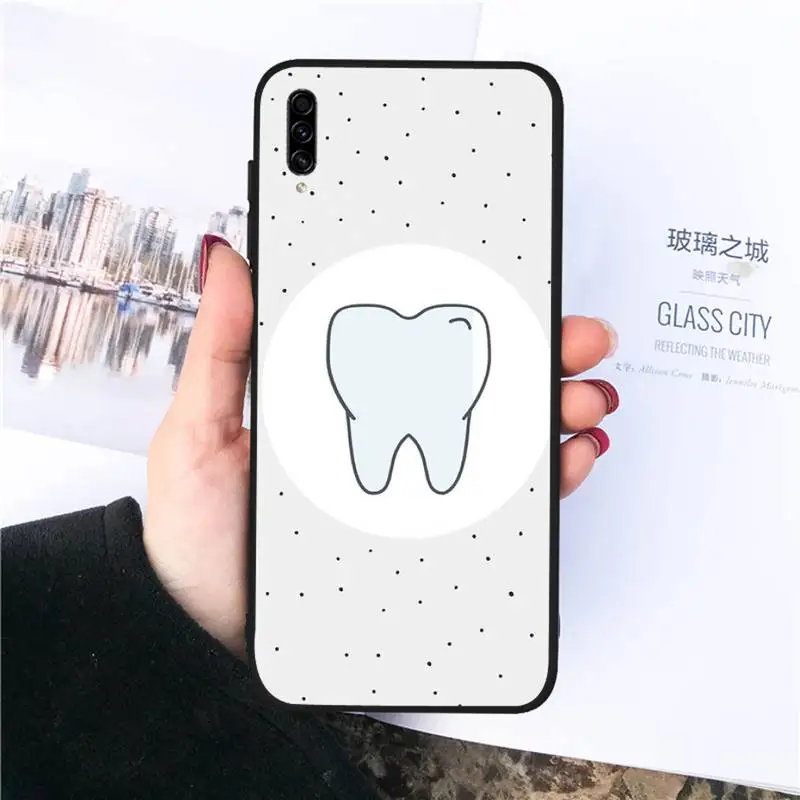 

Cute Wisdom Teeth Tooth Phone Case For Samsung galaxy S 21 20 10 8 A 50 21s 51 71 70 40 20 20e note 10 plus Ultra 5g fe