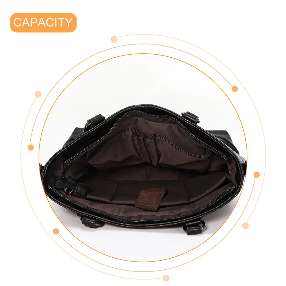 Модная мужская сумка повседневные и деловые сумки большой вместимости с