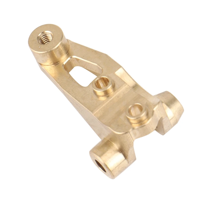 

4Pcs Brass Front Rear Axle Lower Shock Mount Suspension Links Stand for 1/10 RC Crawler Car Traxxas TRX4 Upgrade Parts