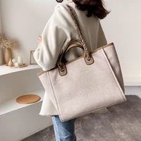 guanghuixb womens canvas tote bag 2021 new fashion tote bag ladies large capacity handbag shoulder bag