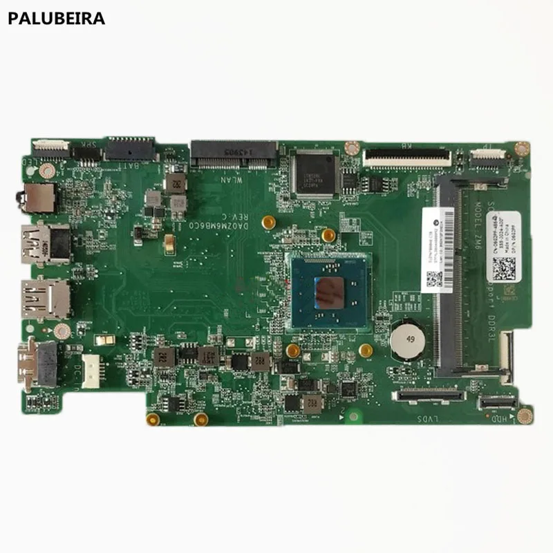 PALUBEIRA для DELL Inspiron 11 3138 Материнская плата ноутбука DA0ZM6MB6C0 CN 06G2PF 6G2PF материнская