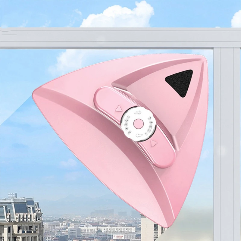 

netic Glass Cleaning Brush Window Wiper Adjustable Double-Side Cleaning Tool for Windows net Clean