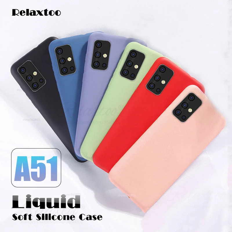 Защитный чехол A51 A515F для Samsung Galaxy A71 2020 мягкий силиконовый оболочка galax A70 A 51 71 70 50