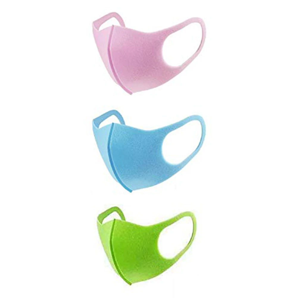 1 шт. маска для рта мультяшная теплая дышащая полумаска лица чехол детей девочек и