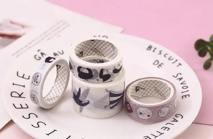 4 шт./упак. Kawaii танцор девушки неделю план васи клейкая лента DIY Скрапбукинг наклейка этикетка маскировки ленты школьные канцелярские принадлежности