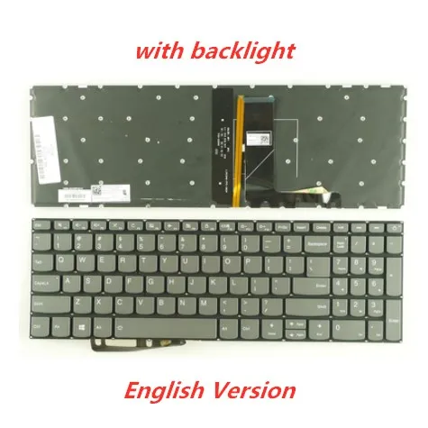 Ноутбук английская клавиатура для lenovo 320-15IKB 17IKB 17ISK 720S-15IBK 320S-15IBR 340C-15 ноутбук замена макета клавиатуры - Цвет: same as picture