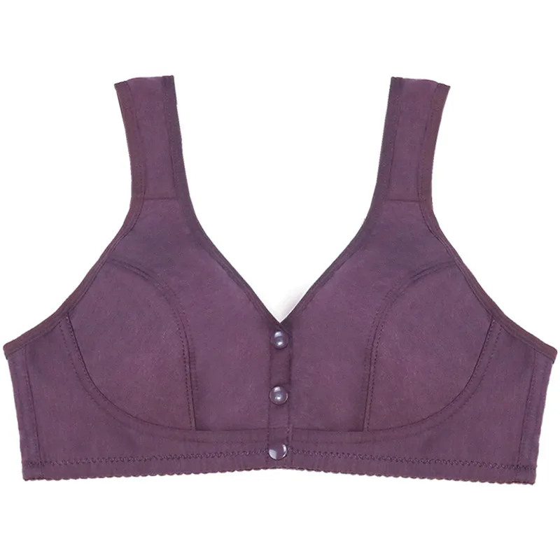Женский удобный хлопковый бюстгальтер подарок для мамы модный мягкий без