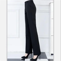 women pencil pants 2021 fashion high waist causal pants woman loose button female trousers elegant solid pants overalls