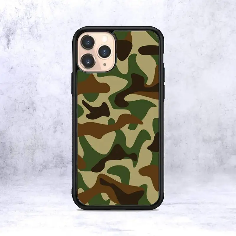 

Camouflage pattern 13 Phone Case for iPhone 12 mini 11 pro XS Max X XR 6 7 8 plus SE20 High quality TPU silicon cover