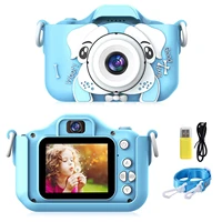 q9 child camera 20mp child rechargeable digital camera 2 0 inch ips screen cartoon toy camera dual camera 32gb memory card
