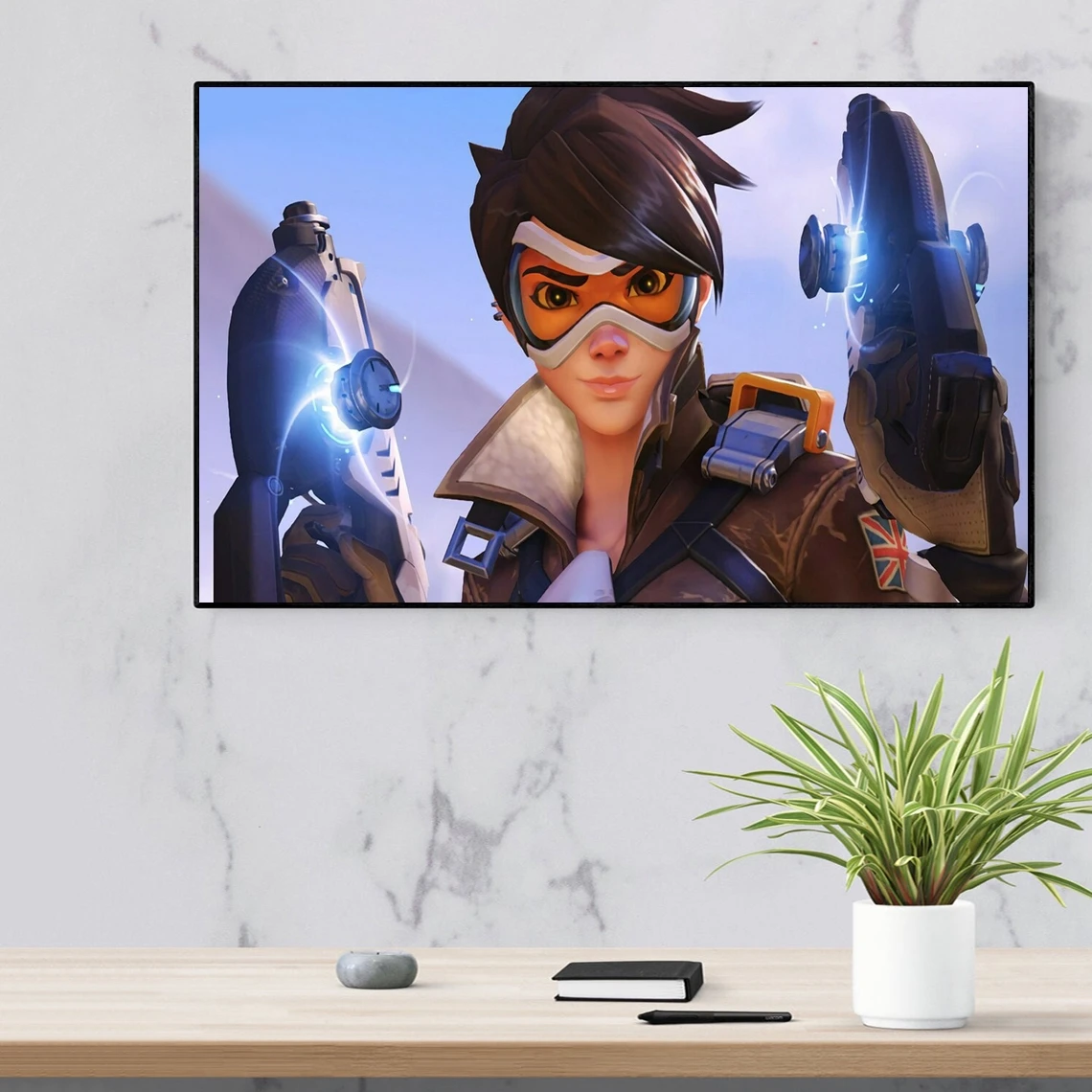 Новый постер-трассировщик для видеоигр Художественная печать Картина на холсте