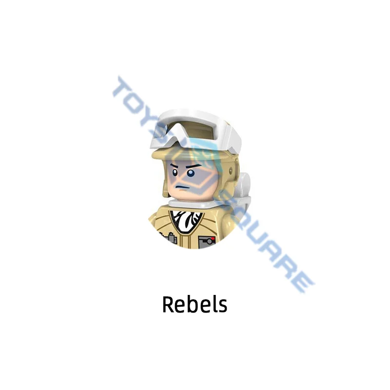 Конструктор игрушечный Kessel робот Рей повстанцы пилот Макс ребо Хан Соло Энакин