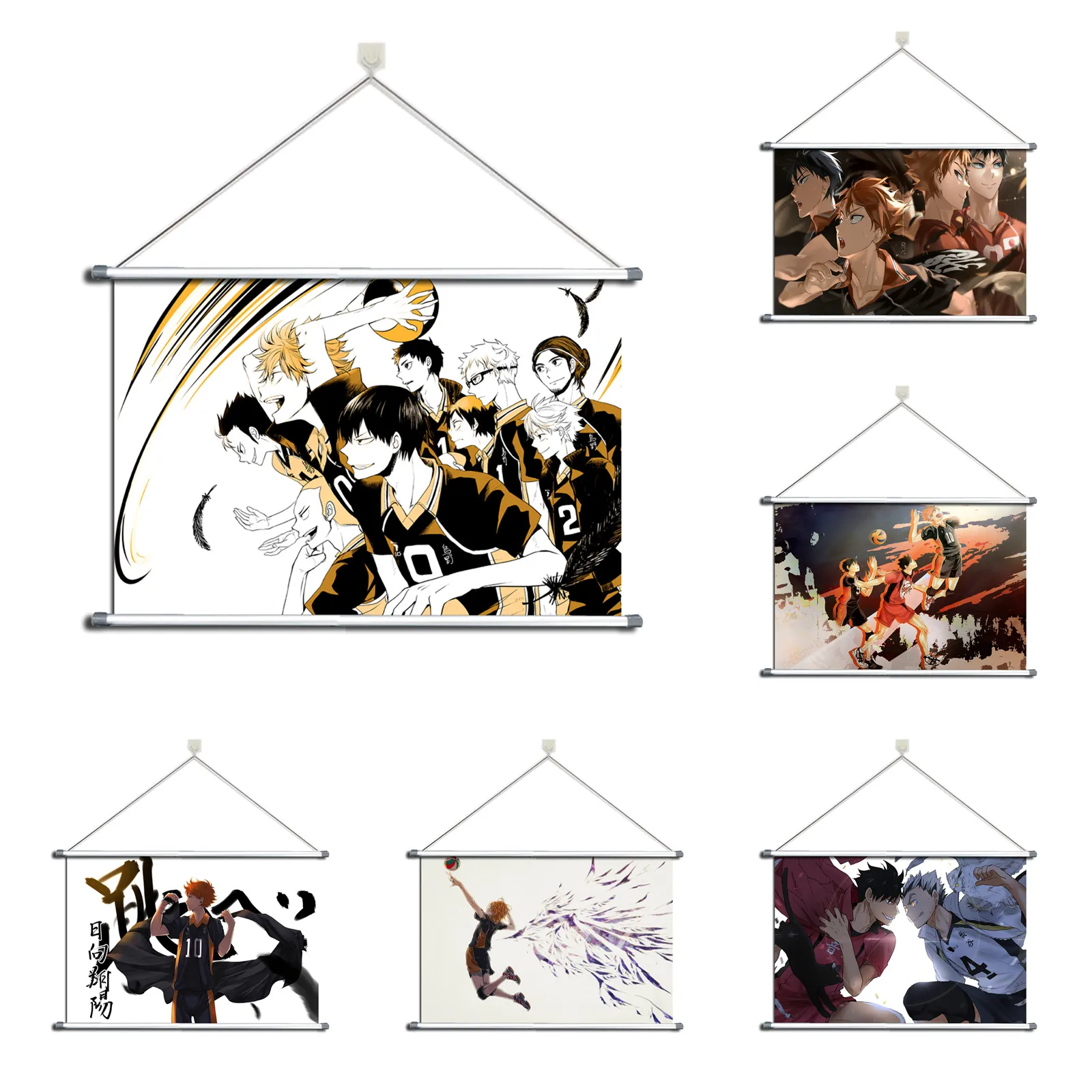 

Haikyuu!! Alloy Fabric Wall Poster Scroll