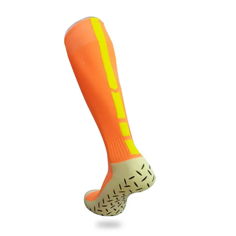 

Anti-skid socks New football socks with thick towel soles over the knee wear-resistant hose adult breathable sports socks