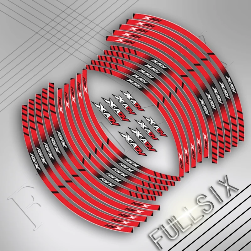 Новая высококачественная 20 шт. мотоциклетная наклейка для колес