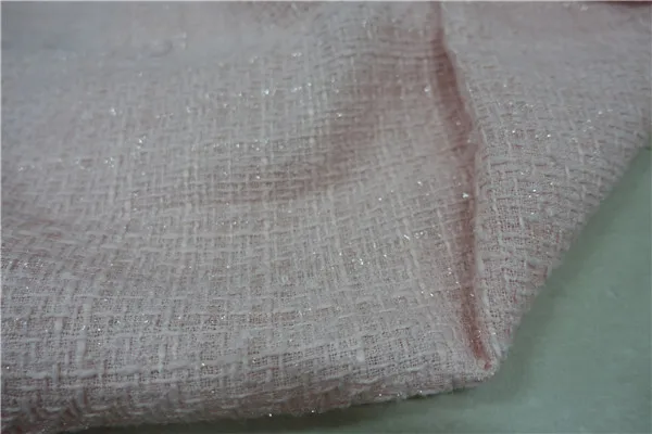 Свободное освещение для корабля розовая с блестящей линией плетеная ткань