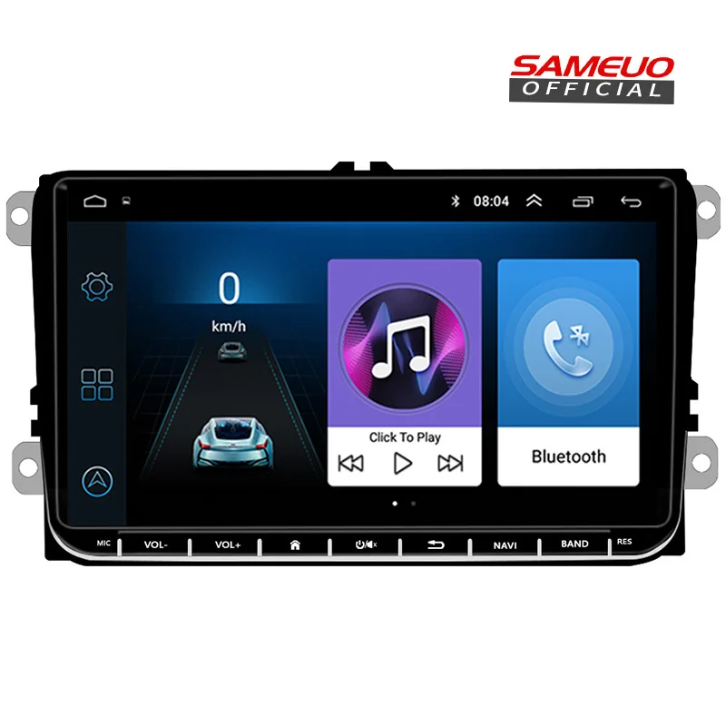 Автомагнитола Sameuo мультимедийный плеер на Android с GPS Wi-Fi для VW Passat volkswagen Skoda golf