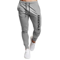 essentinls joggers sweatpants mens slim casual pants gyms workout cotton sportswear autumn male fitness crossfit track pants