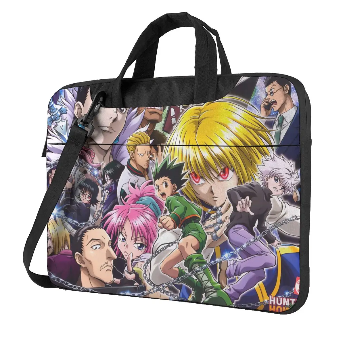 Anime - Hunter X Hunter Laptop Bag Case Protective Vintage Computer Bag Bicycle Crossbody Laptop Pouch