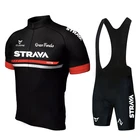 STRAVA Pro Team MTB Ropa Ciclismo велосипедная Униформа Майо быстросохнущая 20D подкладка дорожный Велоспорт Джерси комплект женская летняя велосипедная одежда
