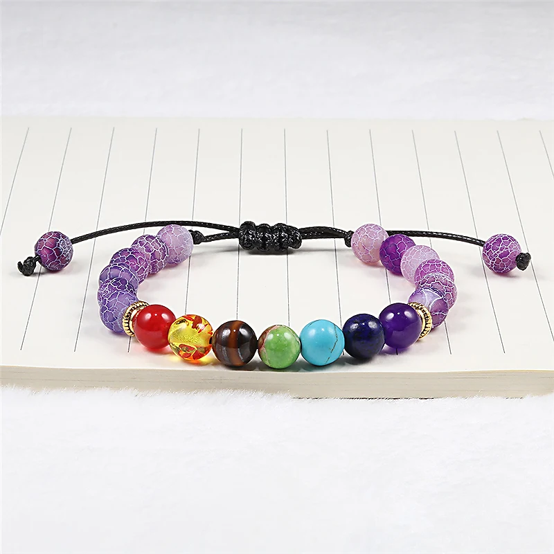 7 энергия чакры натуральный камень вулканическая лава тигровый глаз 8 мм бусины