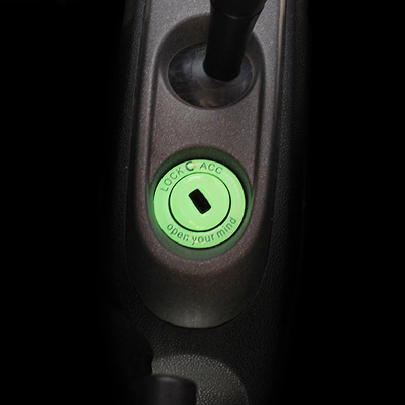 Автомобильный ключ старт кольцо украшение Замочная скважина 3D стикер интерьера