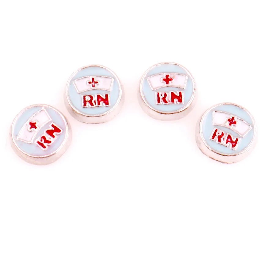 

20Pcs/Lot Nurse Floating Charms Hand-made DIY for Glass Lockets