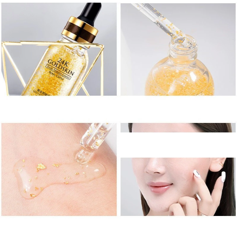 Праймер для макияжа 24 К Золотая эссенция контроль жирности лица увлажняющая