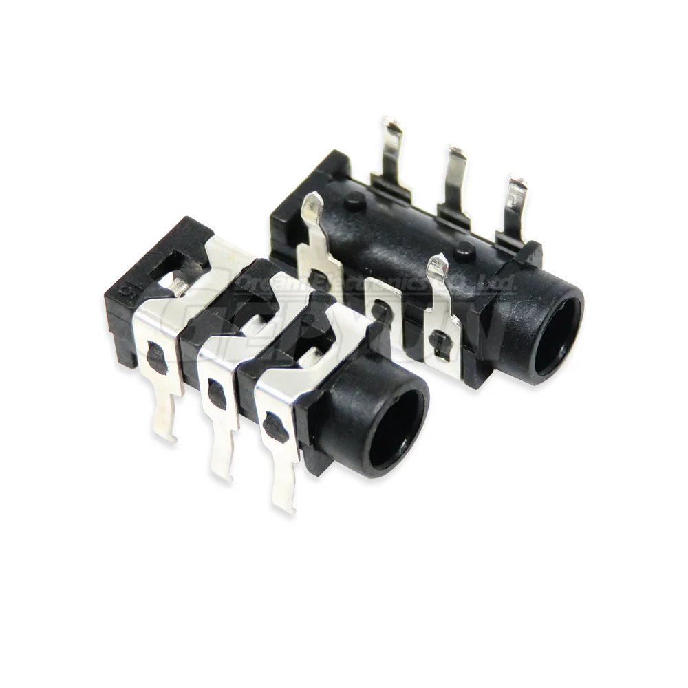 Разъем для наушников PJ313 3 5 мм секции контактов стерео аудио разъем Аксессуары MP3