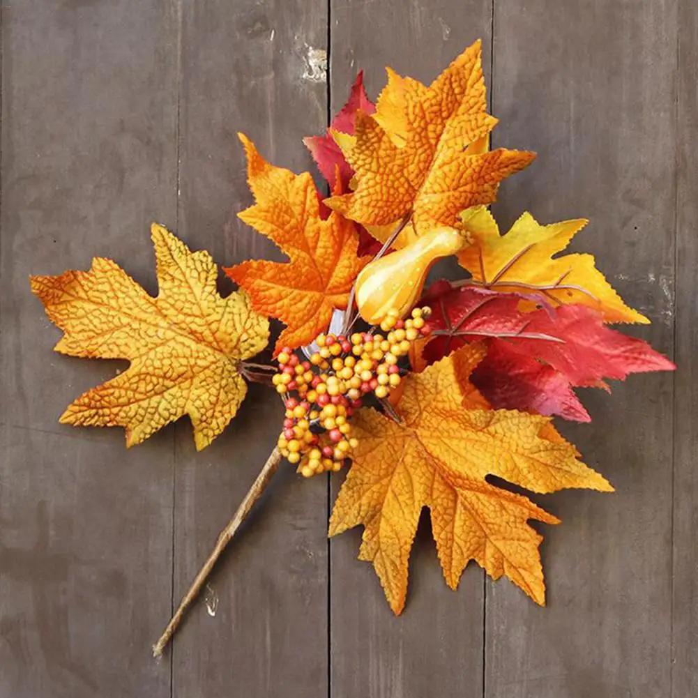 Искусственные листья Имитация Серебро кленовый лист имитация для Свадьбы