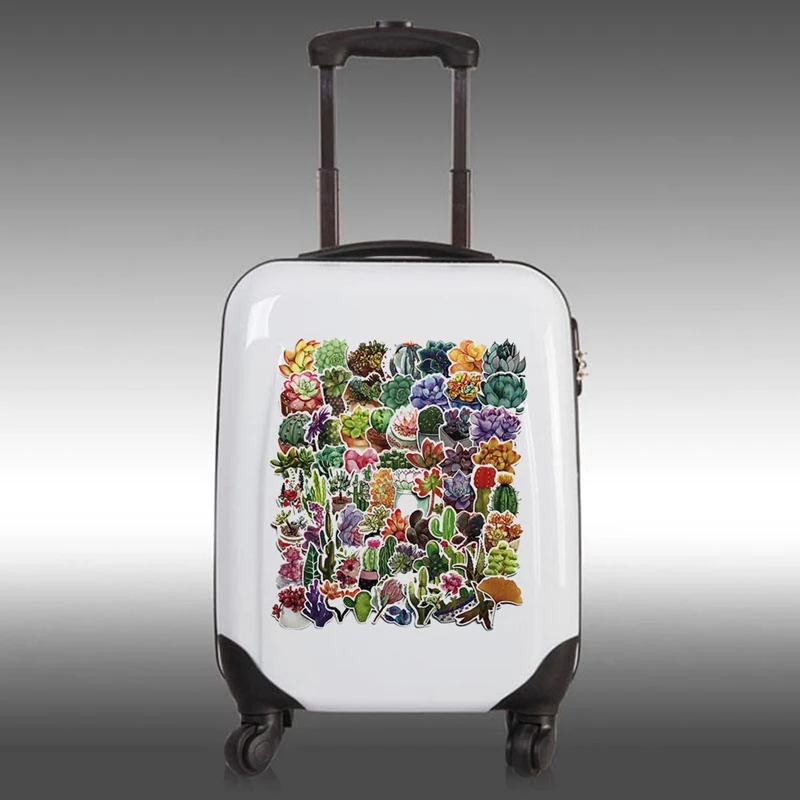 

70Pcs/lot Succulent Cactus Mini Stationery Stickers for Laptop Travel Luggage DIY Scrapbooking Diary Photos Albums Decoration