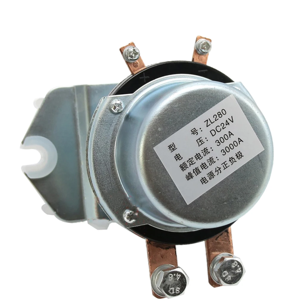 

Contactor 24V 300A Switch Relay Solenoid 4-Terminals For Marine Golf Cart