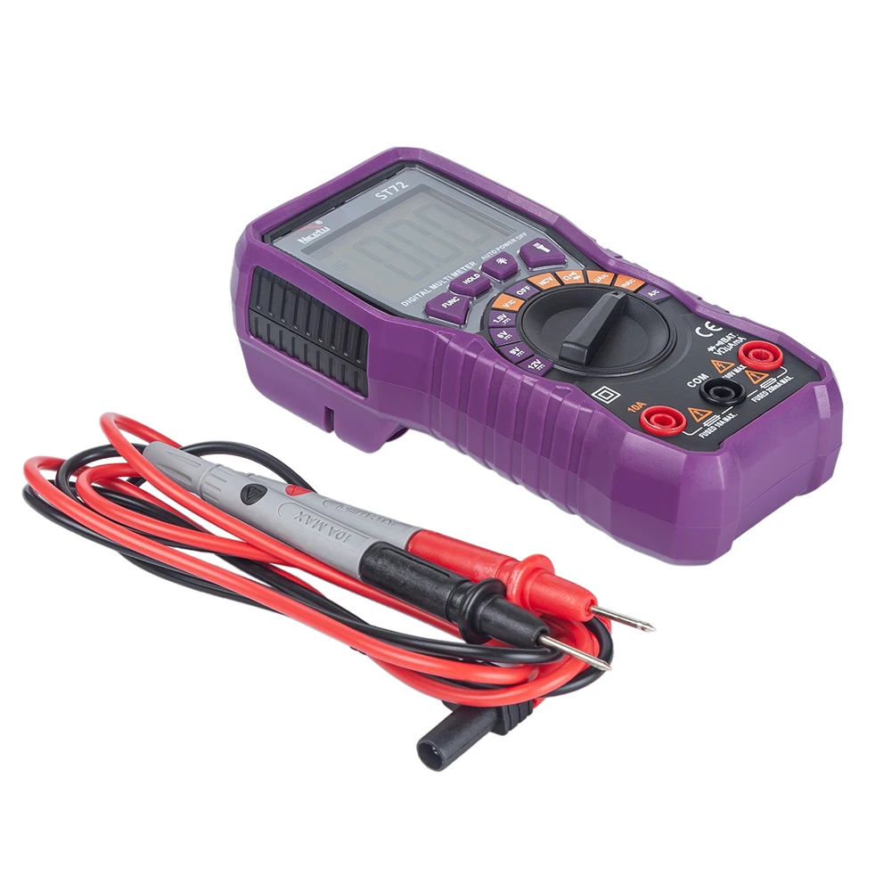 Цифровой мультиметр Nicety ST72 портативный автомобильный тестер с ЖК дисплеем и