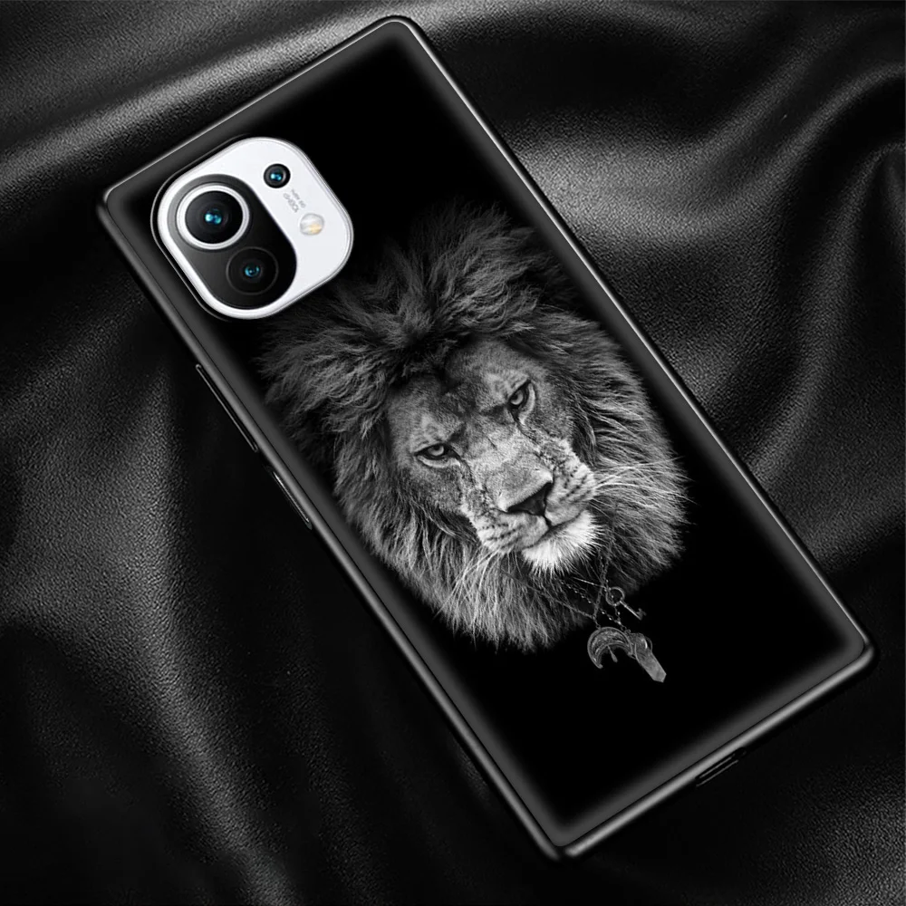 

Wolf, Tiger, Leopard, Lion Smartphone Accessories Cover for Xiaomi Mi Poco X3 NFC M3 CC9 10T Lite 9T Note 10 Pro 10S Soft Case
