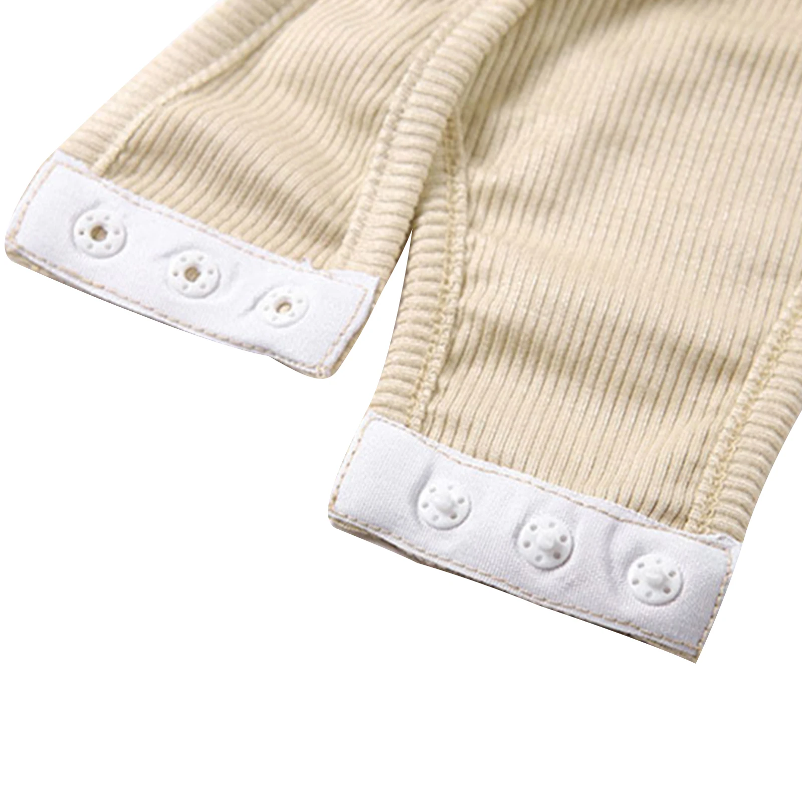 

Women Basic Bodysuits Tops Long Puff Sleeve Solid Color Rib Knit One-Piece Leotard Tops