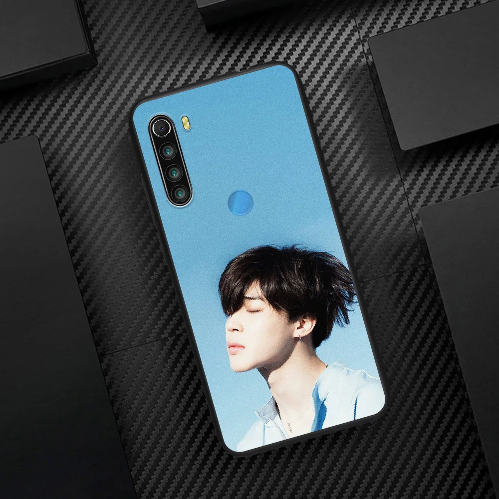 

Bangtan Boys JiMin Phone Case Cover Hull For XIAOMI Redmi 7 7A 8 8A 9 9C Note 6 7 8 9 9S K20 Pro K30 black Coque 3D Bumper Tpu